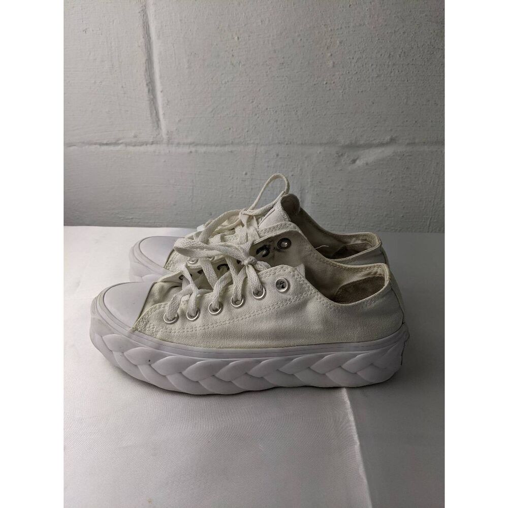 Converse Chuck Taylor‎ All Star Runway Cable Platform Ox 568895C Womens Size 6.5